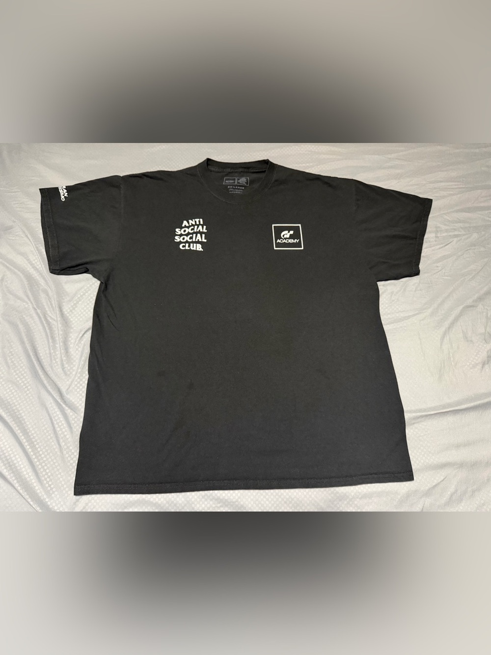 Anti Social Social Club x Gran Turismo Flag Black Size 2XL